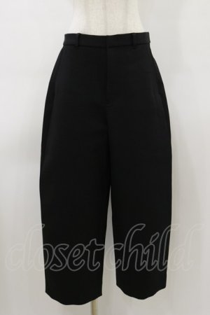 画像: INGEBORG / トリプルツイルストレートパンツ Free ブラック H-26-03-12-046-LO-PA-NS-ZH