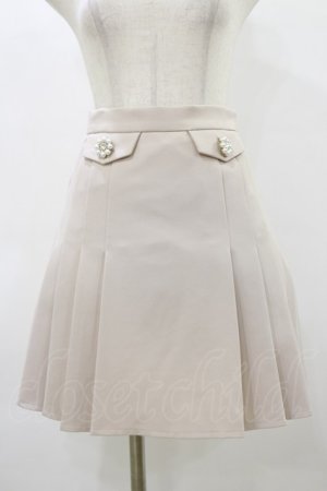 画像: evelyn / ビジューパールスカート Free ベージュ H-26-03-12-050-LO-SK-NS-ZH