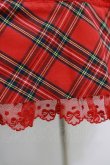 画像4: Angelic Pretty / ツイル×タータンジャンパースカート Free レッド H-26-03-13-1004-AP-OP-NS-ZH (4)