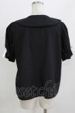 画像3: Lovely Tency / 眞白ありす/音符刺繍ブラウス LL ブラック H-26-03-13-1053-GO-BL-NS-ZH (3)