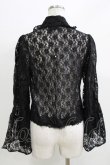 画像3: axes femme / ドロストリボン総レースボレロ Free ブラック H-26-03-13-1059-AX-TO-NS-ZH (3)