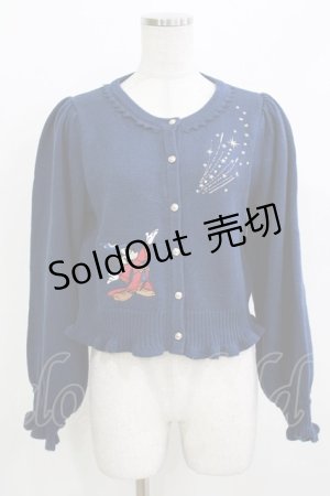 画像: axes femme kawaii / 【Disney】ファンタジア／ニットカーデ M ネイビー H-26-03-13-1061-AX-TO-NS-ZH