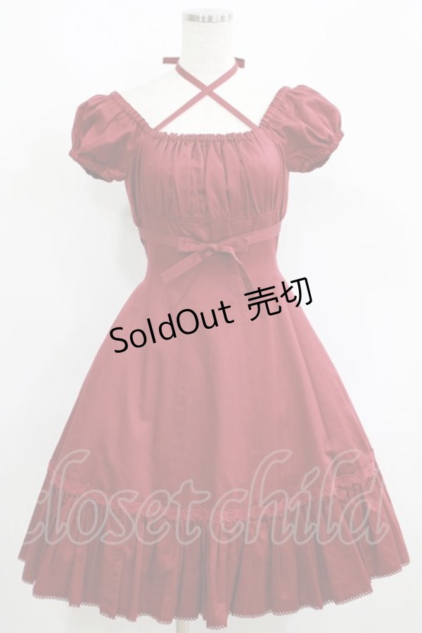 画像1: Mary Magdalene / ローテ・ローゼワンピース Free ストロベリー H-26-03-13-1007-CL-OP-NS-ZH (1)