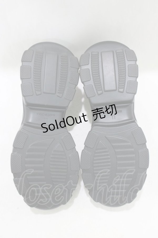 画像4: Cherirulu Chocola / バレエシューズ LL ブラック H-26-03-13-1072-GO-SH-NS-ZH (4)