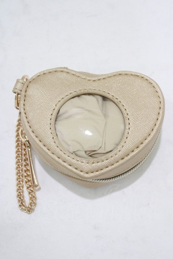 画像3: m petit by misako / ケース付きエコバッグ  ゴールド H-26-03-13-1077-LO-ZA-NS-ZH (3)