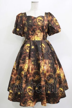 画像: axes femme NOSTALGIE / タロット柄ワンピース Free ブラック H-26-03-13-1011-AX-OP-NS-ZH