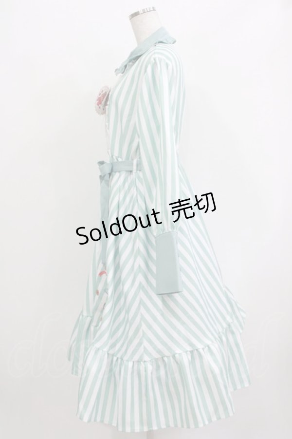 画像2: CHIP CLIP / 五月アイ/ワンピース 3L ミント H-26-03-13-1014-PU-OP-NS-ZH (2)