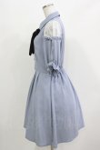 画像2: majoretty / レース切替リボンワンピース L ブル‐ H-26-03-13-1020-GO-OP-NS-ZH (2)