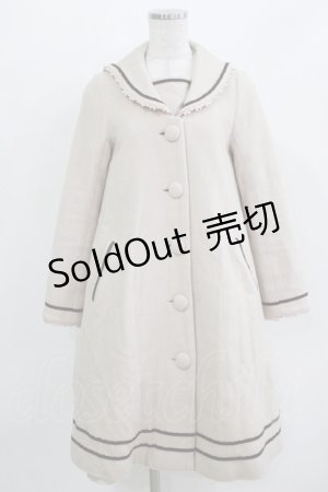 画像: Innocent World / セーラーカラーコート S 生成り H-26-03-13-1021-IW-CO-NS-ZH