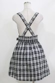 画像3: Lovely Tency / 眞白ありす/サス付きチェックスカート L ブラック H-26-03-13-1024-GO-SK-NS-ZH (3)