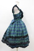画像3: Chalmiere / タータンチェックジャンパースカート M グリーン H-26-03-14-027-0-OP-NS-ZH (3)