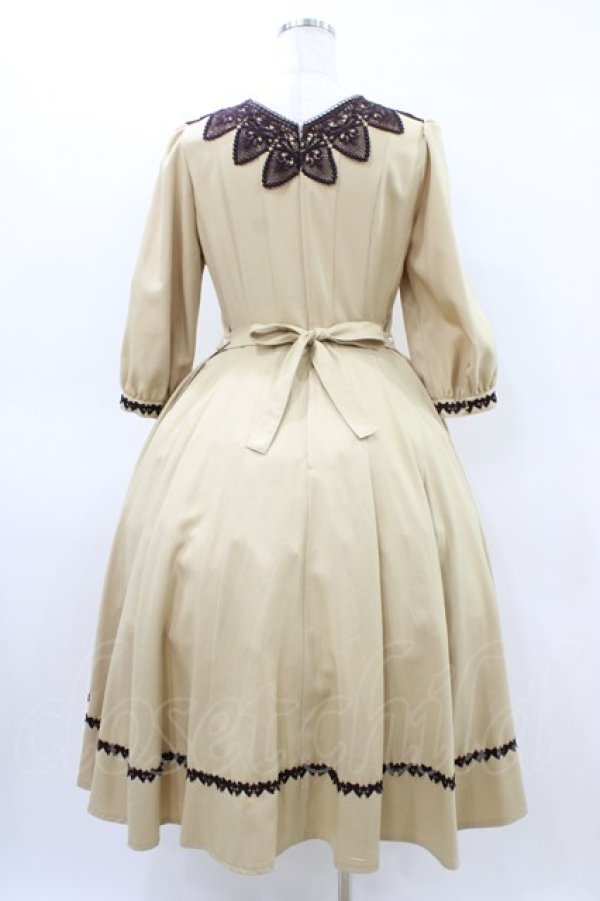 画像2: Innocent World / ロワールワンピース M マロン×ショコラ/Marron x Chocolat H-26-03-14-030-IW-OP-NS-ZH (2)