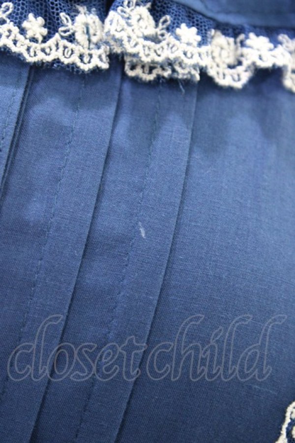 画像6: Innocent World / クリスティーンドレス M ブルー×生成/Blue×Beige H-26-03-14-031-IW-OP-NS-ZH (6)