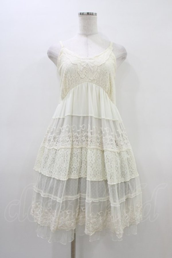 画像1: axes femme / ティアードチュニックワンピース Free 生成り H-26-03-14-045-AX-OP-NS-ZH (1)