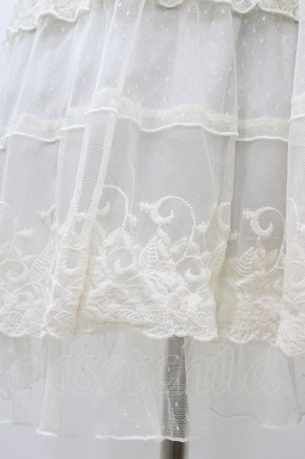 画像4: axes femme / ティアードチュニックワンピース Free 生成り H-26-03-14-045-AX-OP-NS-ZH (4)