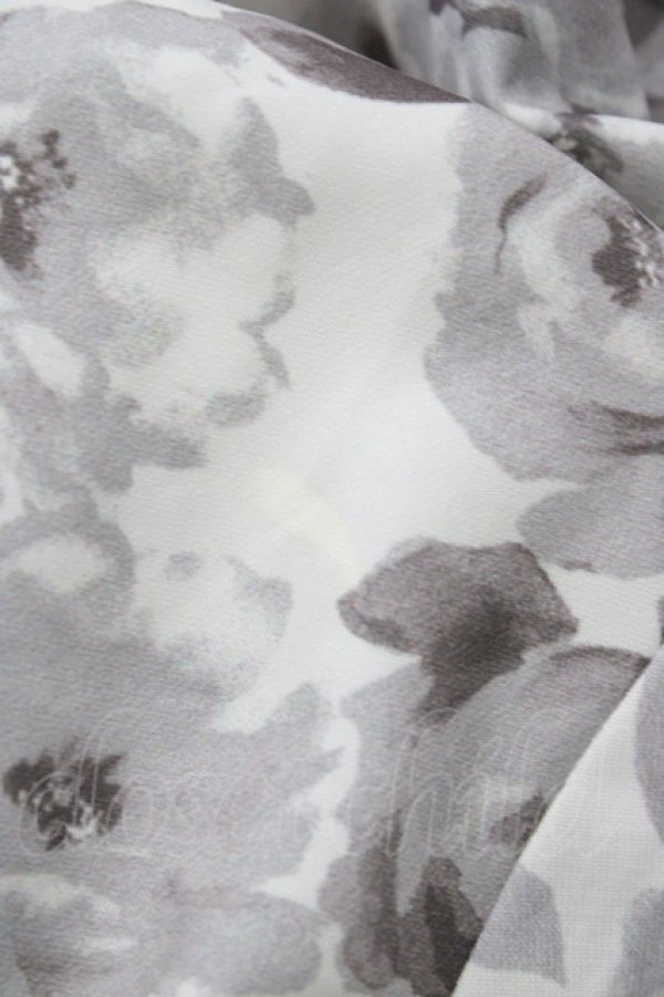 画像4: Ank Rouge / オーガンジーフリルスカート M オフ/グレー H-26-03-14-050-CA-SK-NS-ZH (4)