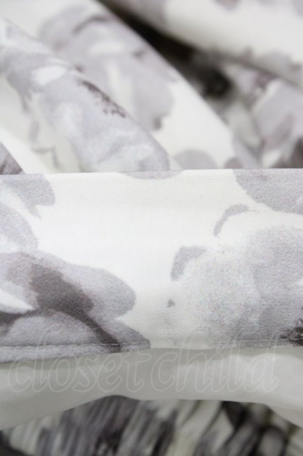 画像5: Ank Rouge / オーガンジーフリルスカート M オフ/グレー H-26-03-14-050-CA-SK-NS-ZH (5)