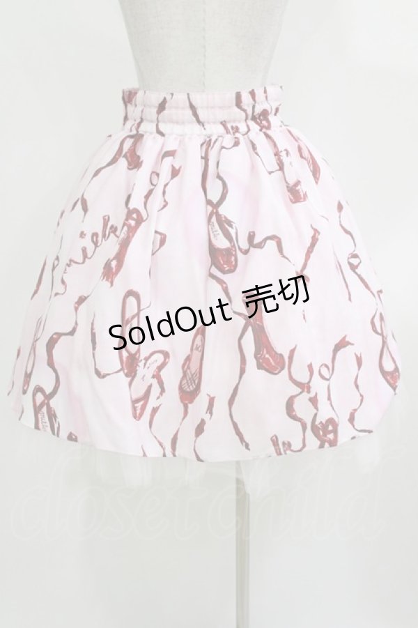 画像3: MILK / レッドシューズスカート  ベビーピンク H-26-03-14-1003-ML-SK-AK-ZH (3)