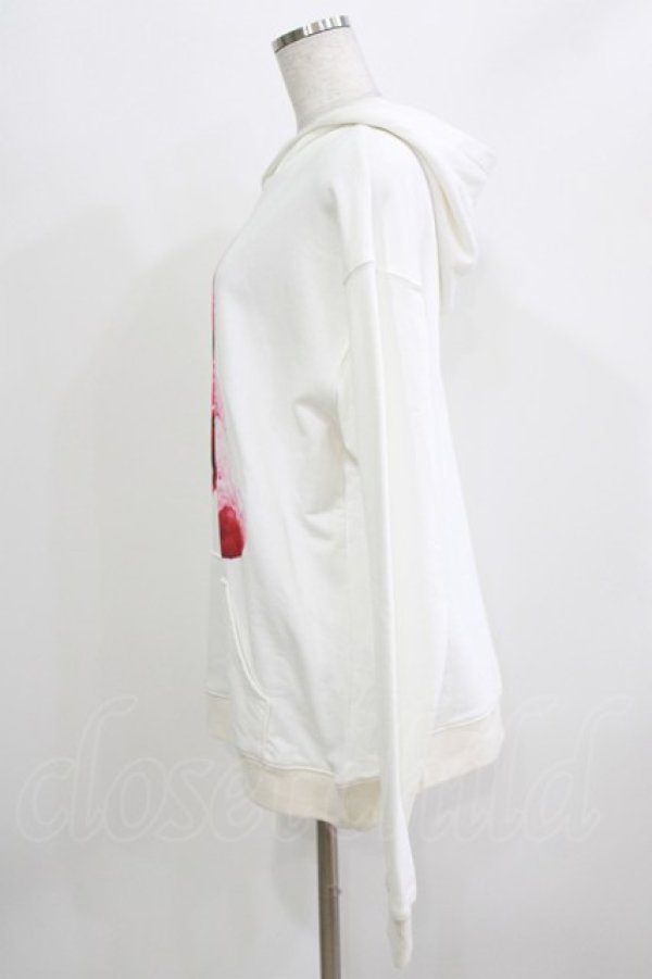 画像2: Amilige / ストロベリーベアパーカー  ホワイト H-26-03-14-1028-PU-TO-KB-ZH (2)