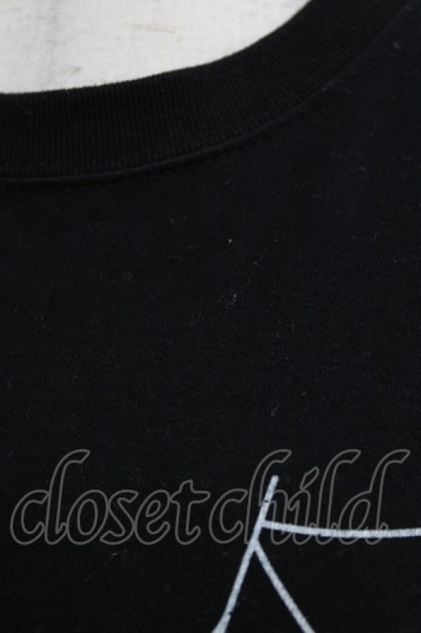 画像4: Amilige / プリントロンT  ブラック H-26-03-14-1031-PU-TO-KB-ZH (4)