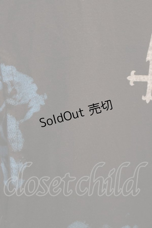 画像5: SEX POT ReVeNGe / オフショル風半袖ZIPパーカー  ブラック H-26-03-14-1035-SP-TO-KB-ZH (5)