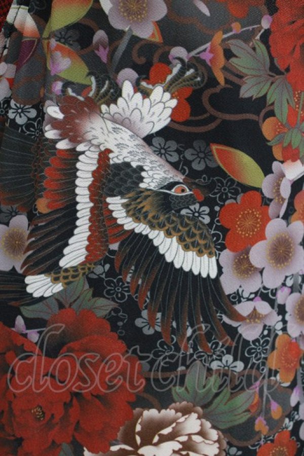 画像4: Qutie Frash / 着物チュニック  レッド H-26-03-14-1039-QU-TO-KB-ZH (4)