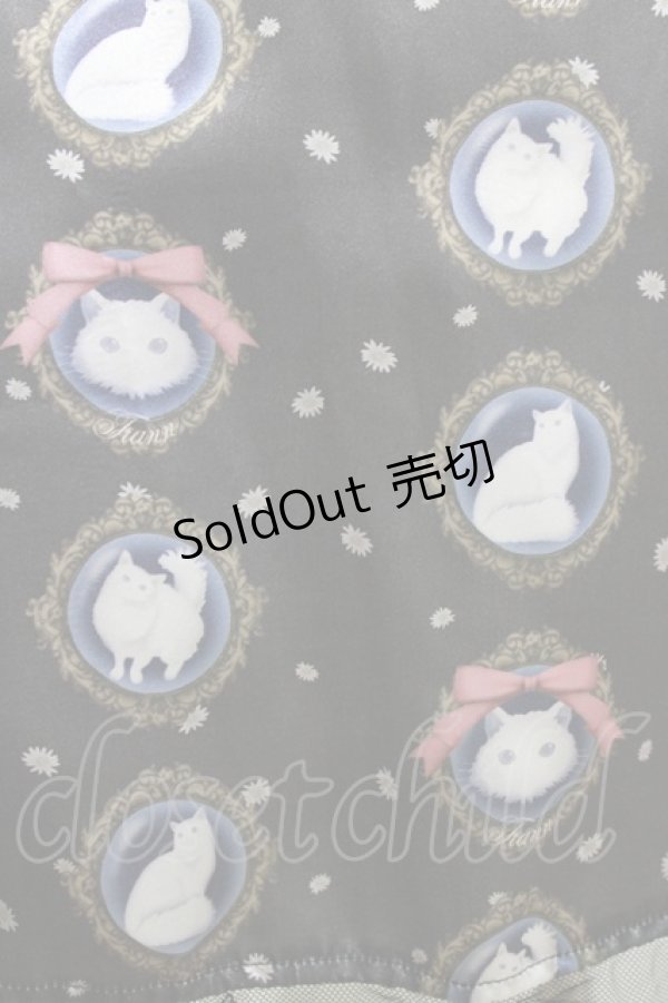 画像4: FRILL / 白猫の切替キャミワンピース  ブラック H-26-03-14-1042-HN-OP-KB-ZH (4)