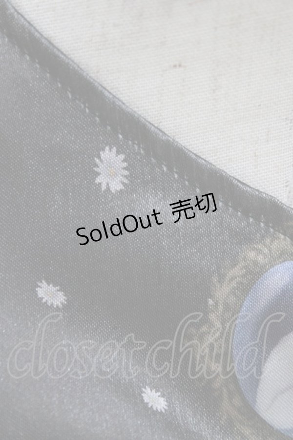 画像6: FRILL / 白猫の切替キャミワンピース  ブラック H-26-03-14-1042-HN-OP-KB-ZH (6)