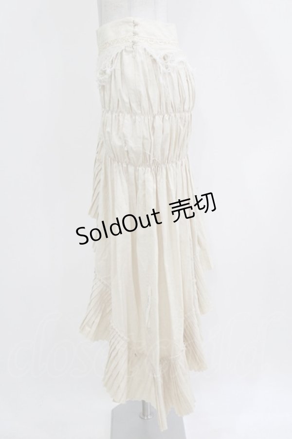 画像2: alice auaa / ドールスカート 3(約9号) アイボリー H-26-03-14-1044-AA-SK-AK-ZH (2)