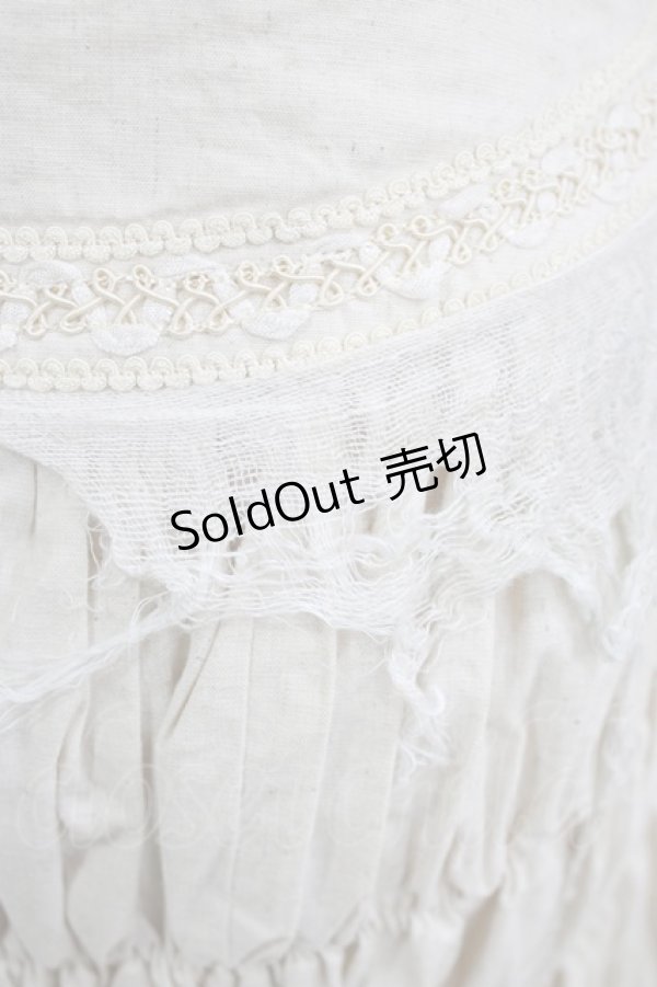 画像4: alice auaa / ドールスカート 3(約9号) アイボリー H-26-03-14-1044-AA-SK-AK-ZH (4)