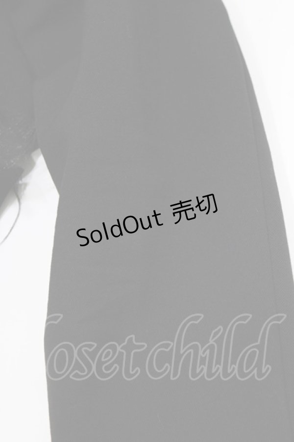 画像4: alice auaa / スラッシュフリルジャケット 3(約9号) 黒 H-26-03-14-1045-AA-JA-AK-ZH (4)