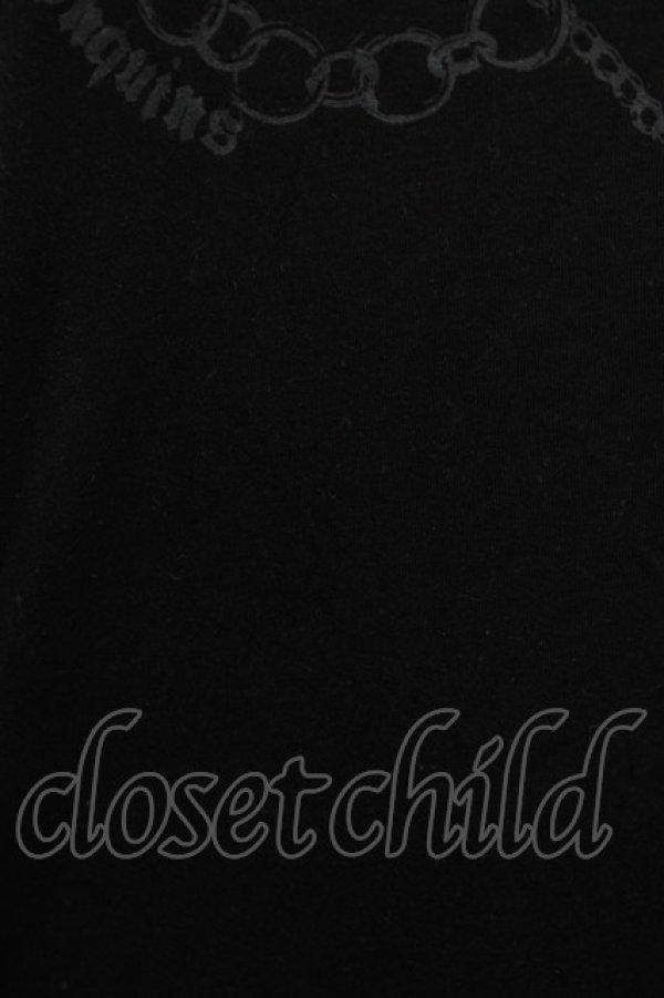 画像5: ALGONQUINS / レースホルターロングカットソー  ブラック H-26-03-14-1061-AL-TO-KB-ZH (5)