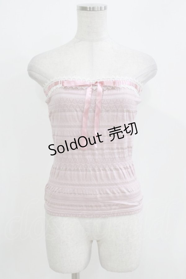 画像1: BPN / シャーリングベアトップ M ピンク H-26-03-14-1067-GO-TO-AK-ZH (1)