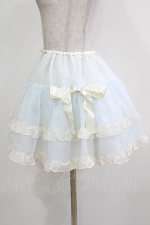 画像2: MILK / ボリューミーチュチュスカート  サックス H-26-03-14-1011-ML-SK-KB-ZH (2)