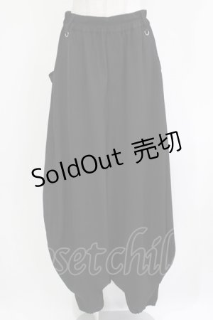 画像: Deorart / バルーンランタンパンツ L ブラック H-26-03-14-1016-PU-PA-KB-ZH
