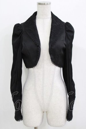 画像: Sheglit / ビショップスリーブボレロ  ブラック H-26-03-14-1020-EL-TO-KB-ZH