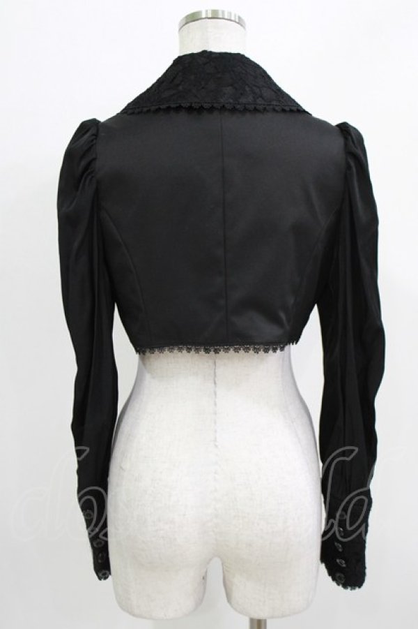 画像3: Sheglit / ビショップスリーブボレロ  ブラック H-26-03-14-1020-EL-TO-KB-ZH (3)