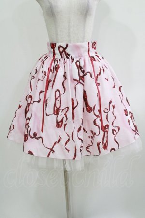 画像: MILK / レッドシューズスカート  ベビーピンク H-26-03-14-1003-ML-SK-AK-ZH
