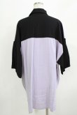 画像3: Deorart / 切替ボーリングシャツ M ラベンダーピンク H-26-03-14-1022-PU-BL-KB-ZH (3)