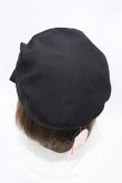 画像2: m petit by misako / AM*サンリオリボンキャスケット Free ブラック H-26-03-14-007-LO-AC-NS-ZH (2)