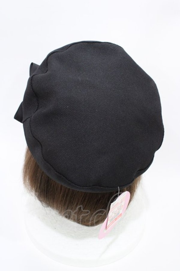 画像2: m petit by misako / AM*サンリオリボンキャスケット Free ブラック H-26-03-14-007-LO-AC-NS-ZH (2)