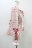 画像3: Chalmiere / タータンチェックジャケット M ピンク H-26-03-14-062-0-JA-NS-ZH (3)