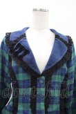 画像4: Chalmiere / タータンチェックジャケット M グリーン H-26-03-14-063-0-JA-NS-ZH (4)