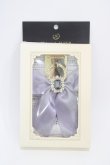 画像1: Maison de FLEUR / ビジューリボンスマホリング  ラベンダー H-26-03-14-011-LO-ZA-NS-ZH (1)