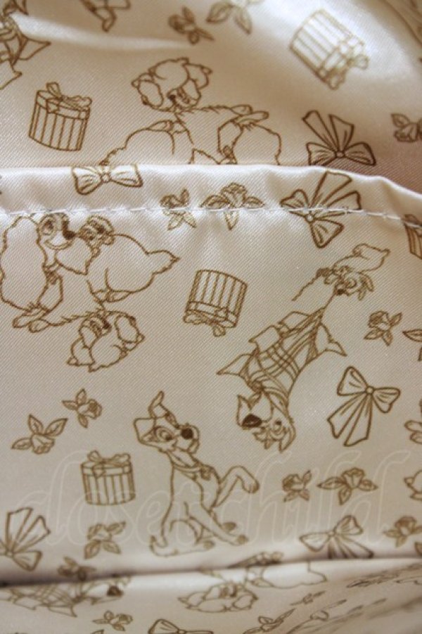 画像3: Maison de FLEUR / わんわん物語/フリルハンドルトートバッグ/Lady  イエロー H-26-03-14-013-LO-BG-NS-ZH (3)