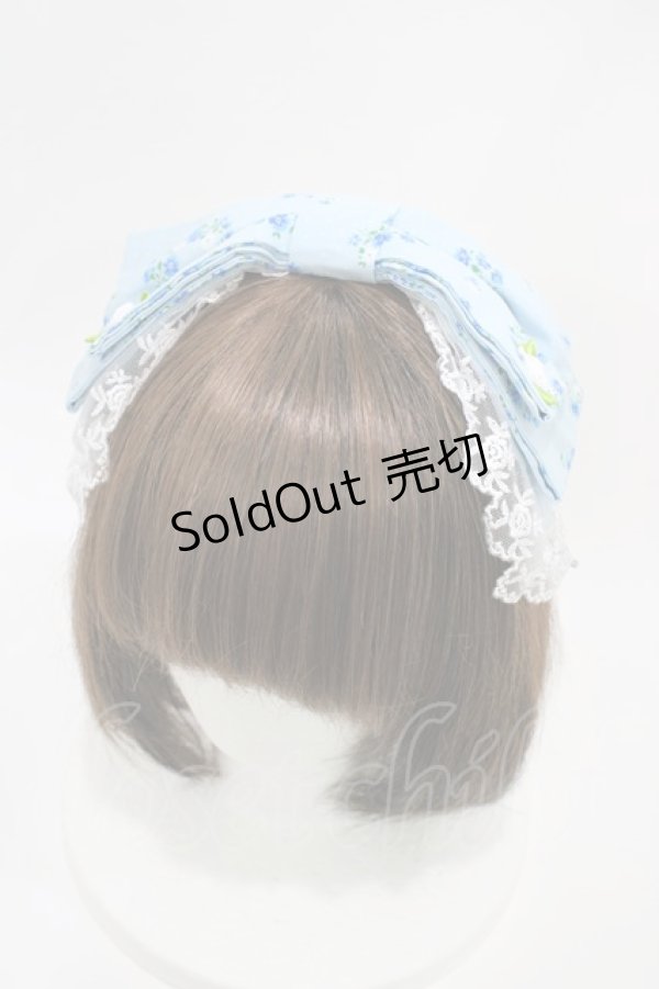 画像3: HEENIE HEENIE / 愛野えり/Sailor Sortir Onepiece+Ribbon Clip Free サックス H-26-03-14-014-0-OP-NS-ZH (3)