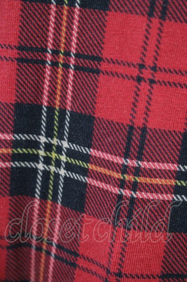 画像3: KILL STAR / チェック切替ワンピース L 黒×赤 H-26-03-15-028-SL-OP-KB-ZH (3)