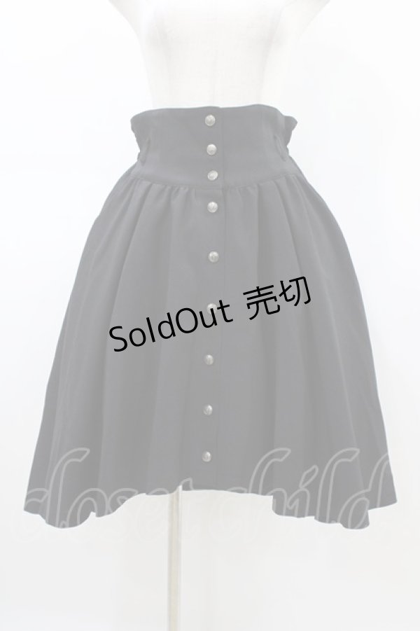 画像1: MIHO MATSUDA / スカート・リデル M ブラック H-26-03-15-030-GO-SK-KB-ZH (1)