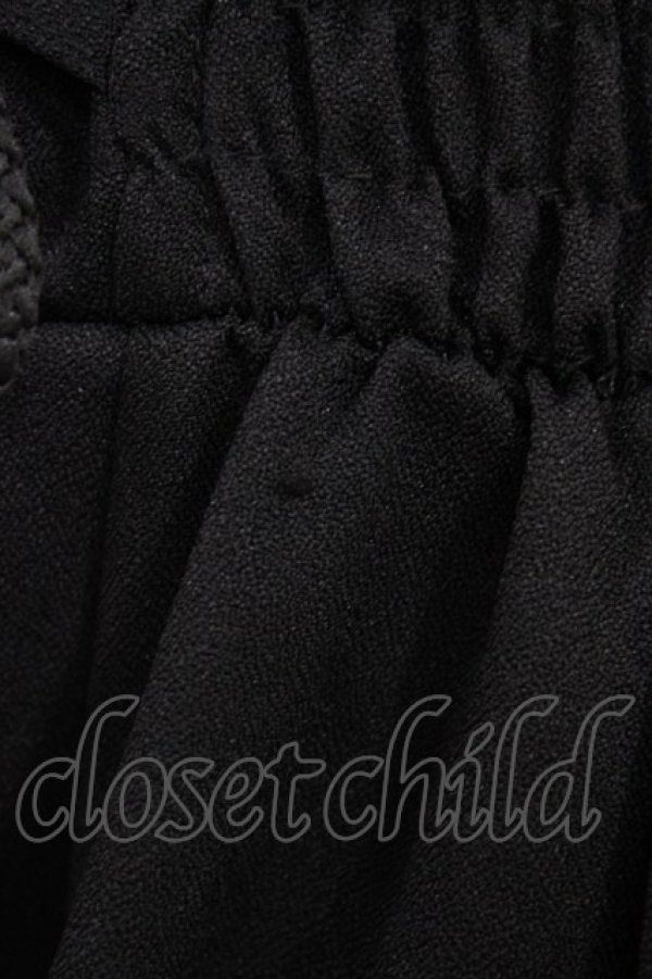 画像5: Ozz oneste / 鳳凰イレギュラーフリルスカート  黒×赤 H-26-03-15-031-OO-SK-KB-ZH (5)