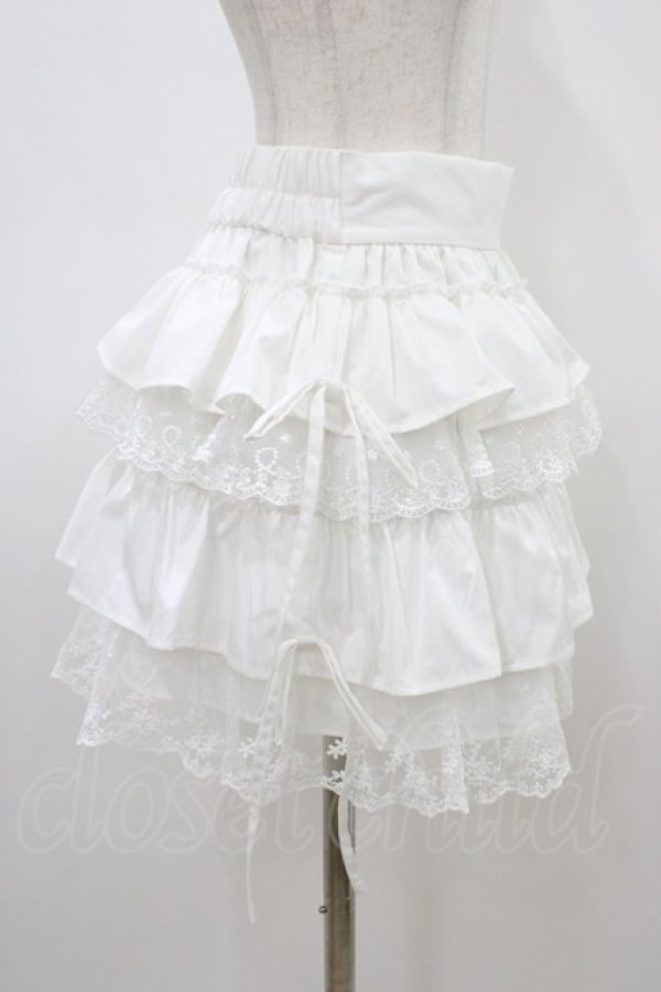 画像3: Whinny / サイコープリプリスカート  ホワイト H-26-03-15-033-PU-SK-KB-ZH (3)